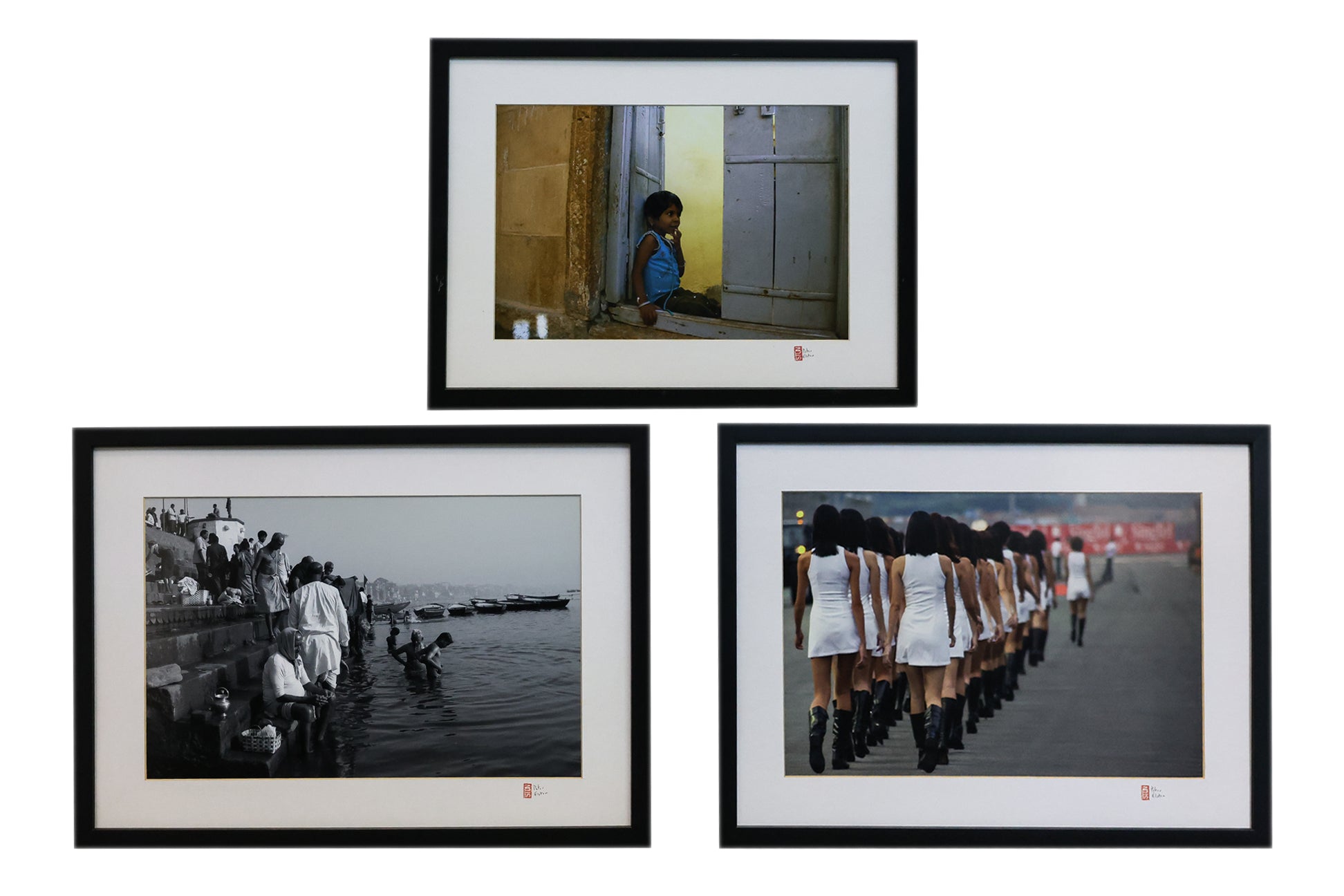 PETER ELSTON - THREE PHOTOGRAPHIC PRINTS