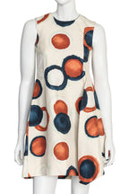 MARNI - A SLEEVELESS POLKA DOT PRINT DRESS