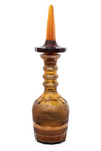 A VERY LARGE BOHEMIAN GLASS DECANTER
