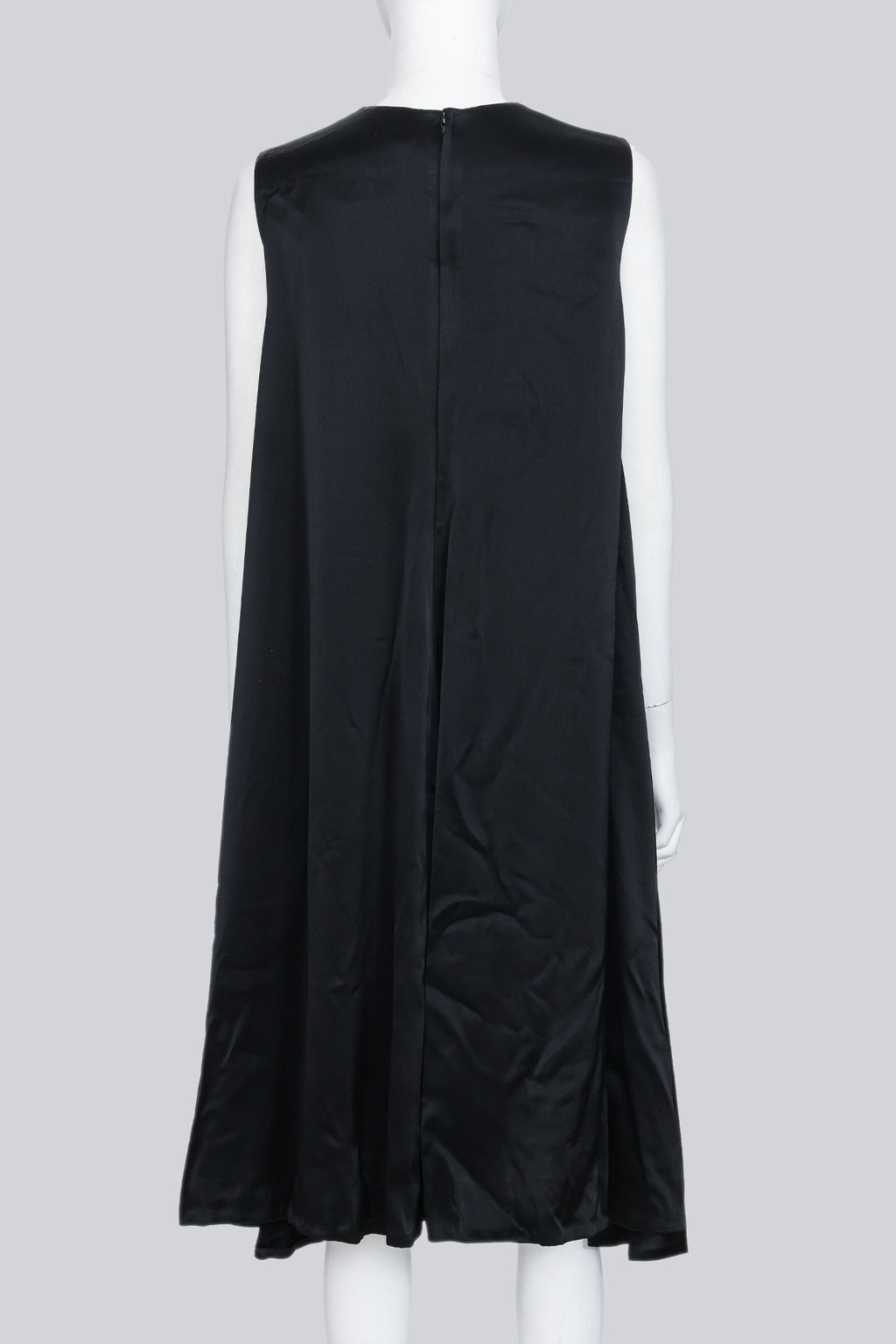 NOIR KEI NINOMIYA - A BLACK SLEEVELESS DRESS