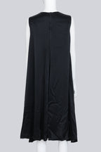 NOIR KEI NINOMIYA - A BLACK SLEEVELESS DRESS