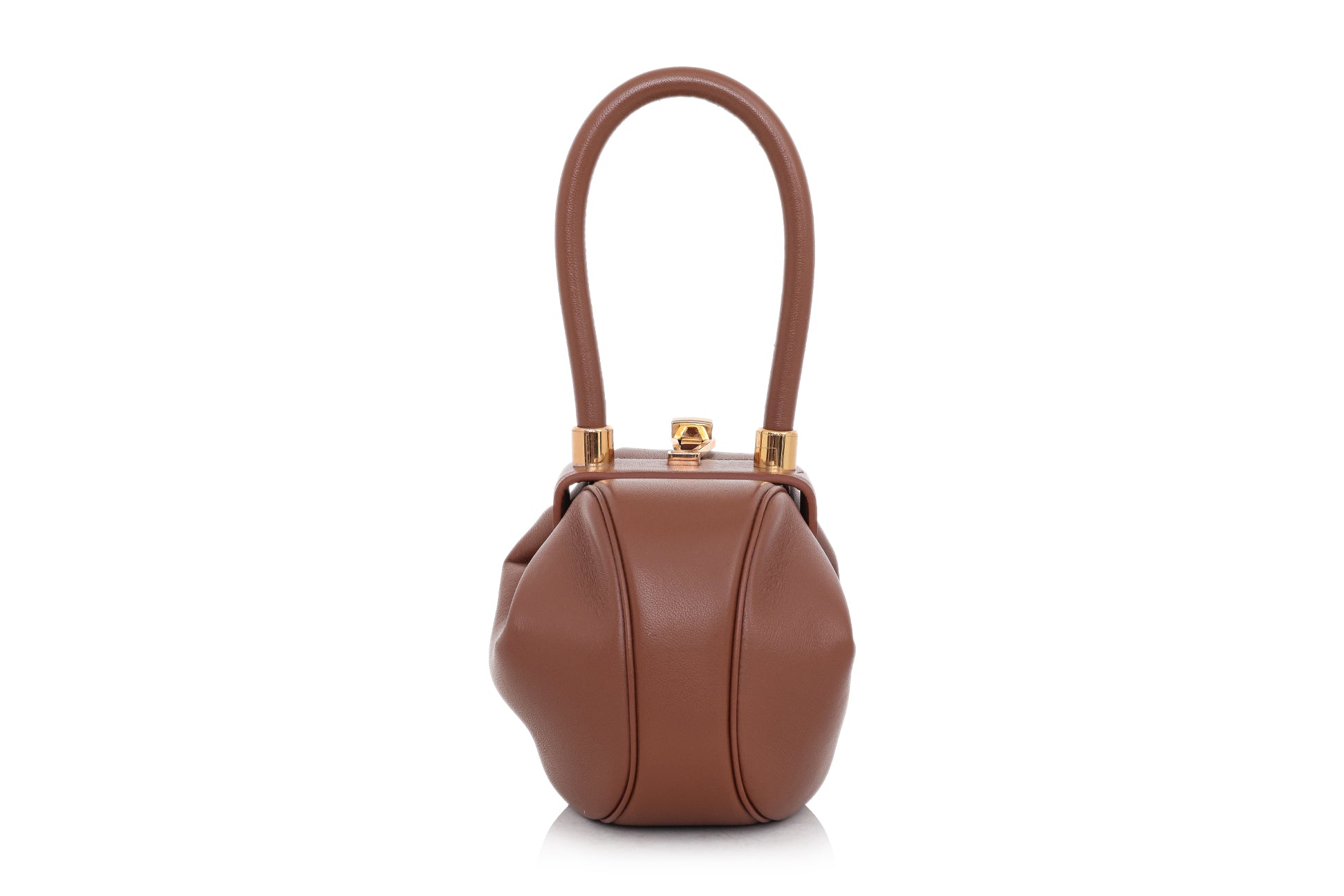 GABRIELA HEARST – A COGNAC LEATHER ‘NINA’ BAG