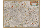 WESTPHALIA DUCATUS, WILLEM BLAEU, 1635