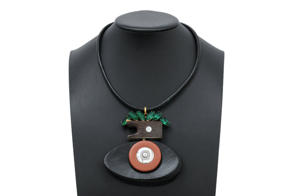 MARNI - AN ABSTRACT EYE STATEMENT NECKLACE